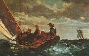 Winslow Homer Breezing Up oil painting reproduction